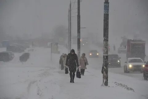 На москву надвигается снегопад