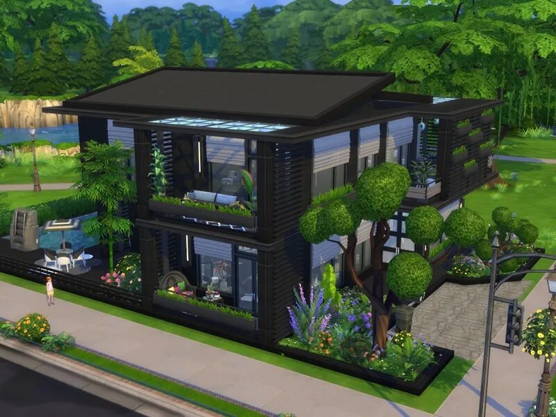 Симс 4 дом 20 20. Симс 4 загородный дом. sims 4 house. sims 4 дом. симс 4 дом модерн.