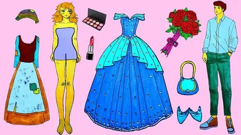 Paper doll dress up
