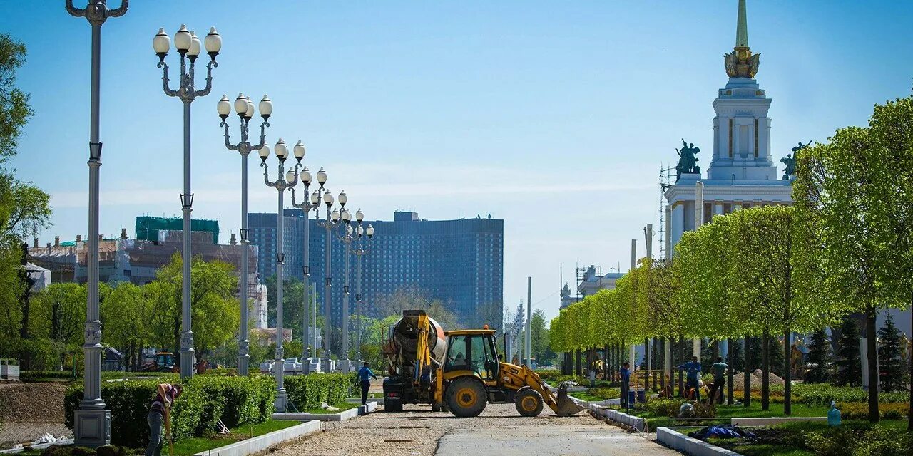 Кп вднх. Вднх благоустройство. вднх набережная. вднх в москве аллея. парк вднх аллея.