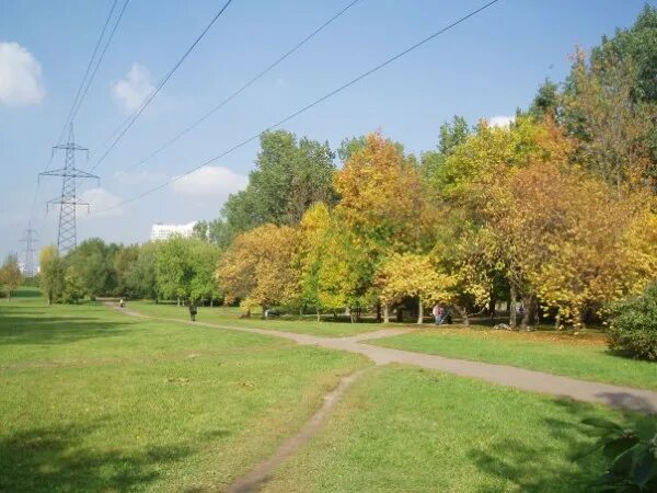 Участки зюзино. Парк Зюзино. Парк Зюзино на Каховке. Парк Зюзино Херсонская. Зюзино район Москвы.