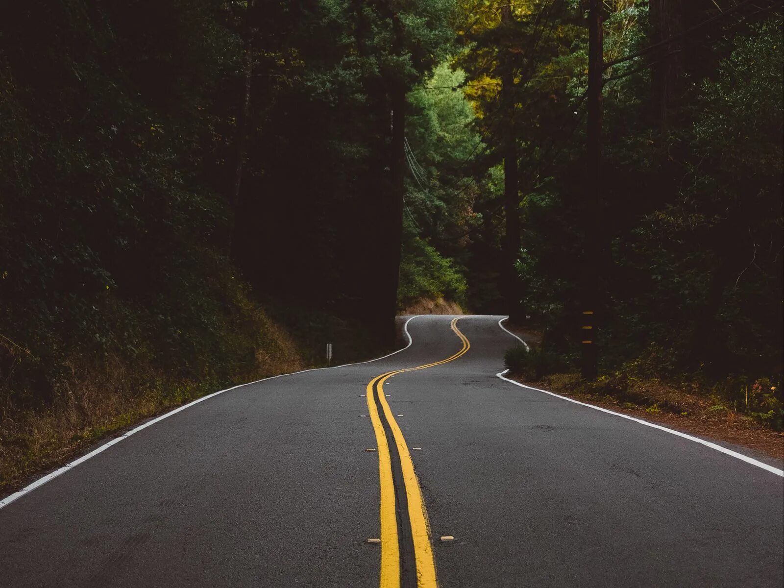 Turning road