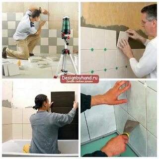 Укладка плитки на стену своими руками пошаговая