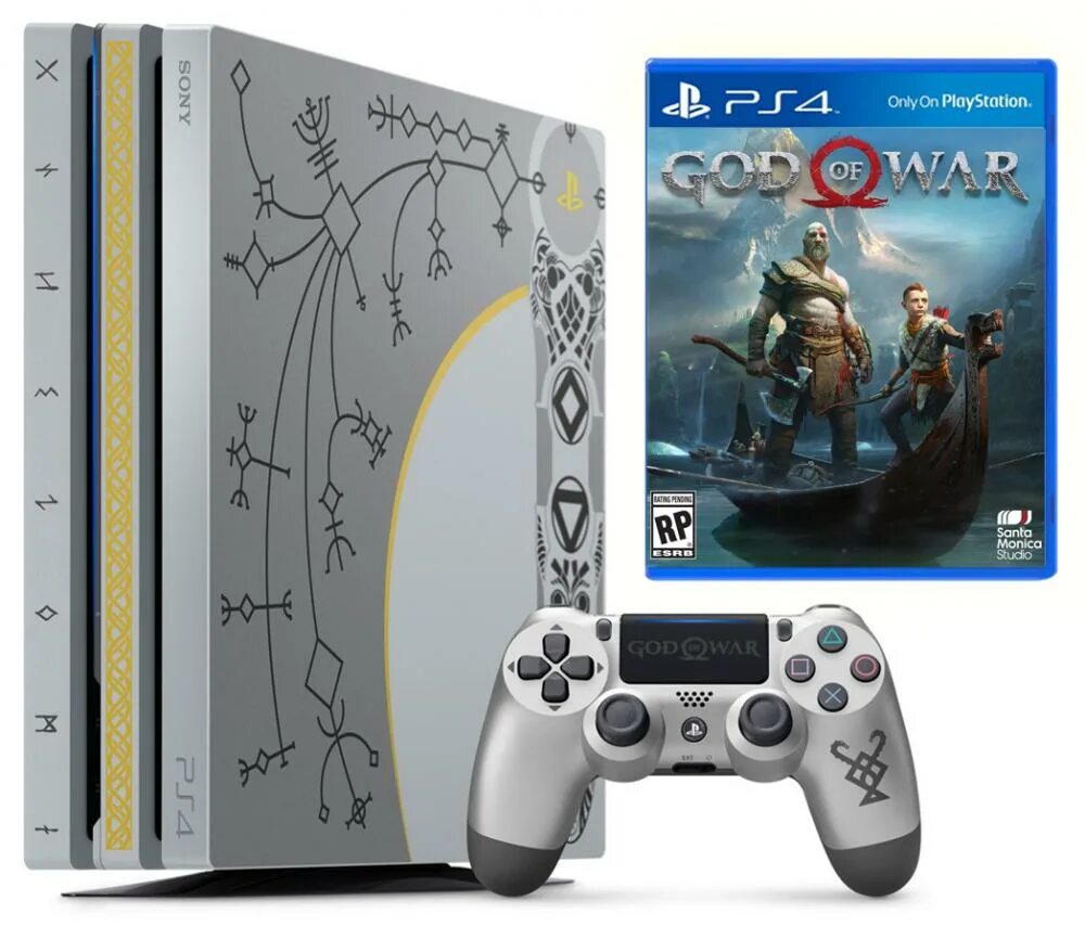 Sony playstation 4 god. Ps4 Pro God of War Limited. Ps4 Pro God of War Limited Edition. Sony PLAYSTATION 4 God of War. Пс4 год оф вар консоль.