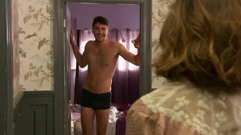 Hollyoaks off the Charts: Jacob Roberts Shirtless.