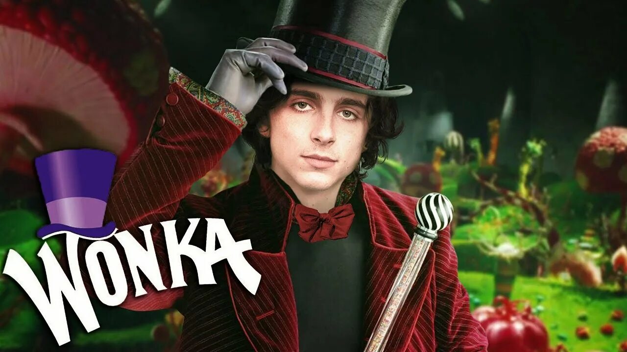 Вонка 2023. Willy Wonka 2023 Постер.