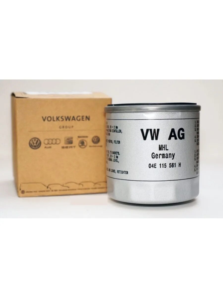 Оригинальный фильтр фольксваген поло. 6 105. 6 110. 6 артикул. Масляный фильтр volkswagen 04e115561h.