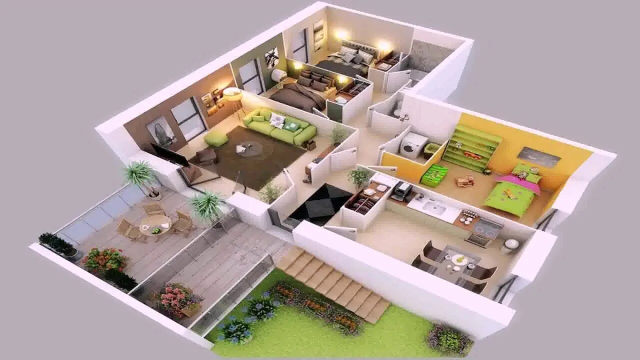 3 bedroom house plans. Современные планировки. Rooms floor 2. 2d план дома. Дом floorplan 3d.