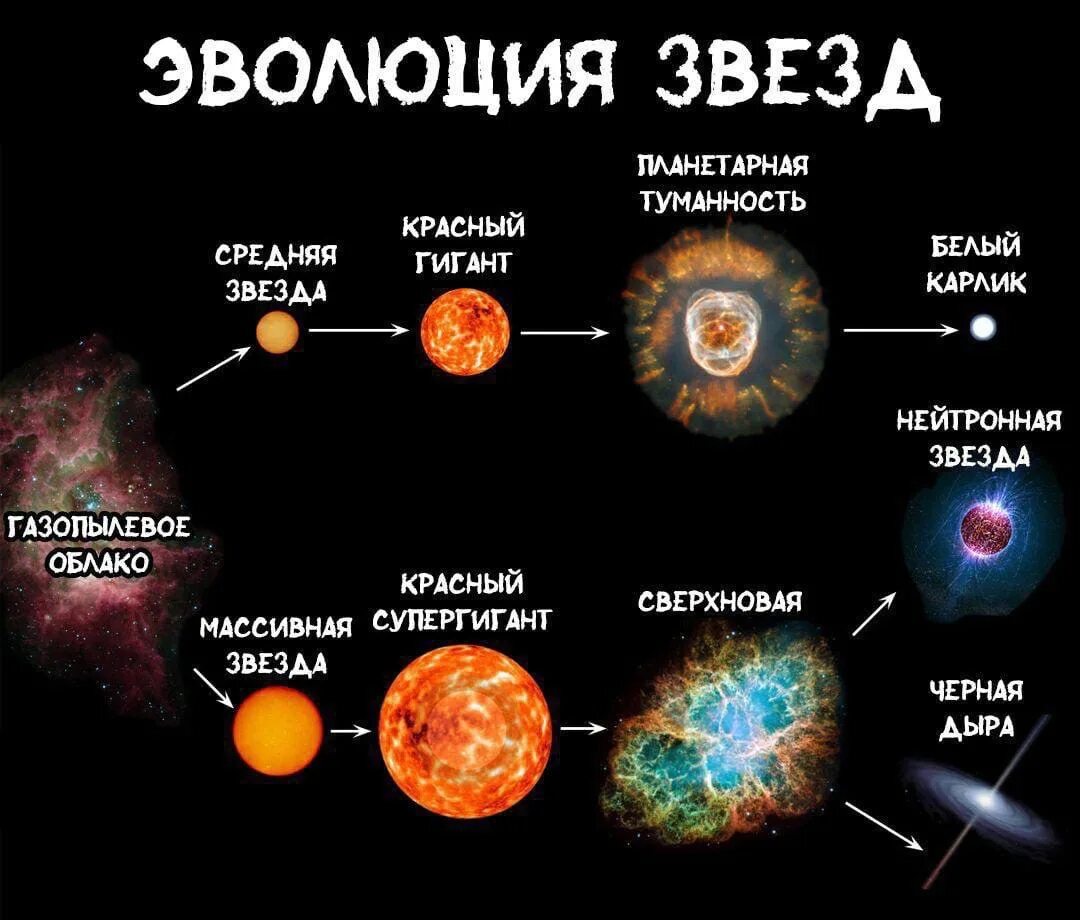 1 эволюция звезд. Эволюция звезд. Схема эволюции звезд. Этапы эволюции звезд. Эволюция звёзд в зависимости от массы.