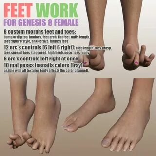 Foot working