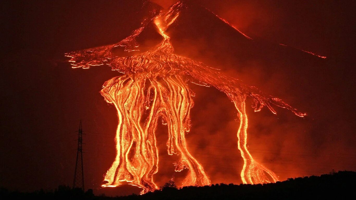 Самое страшное извержение вулкана