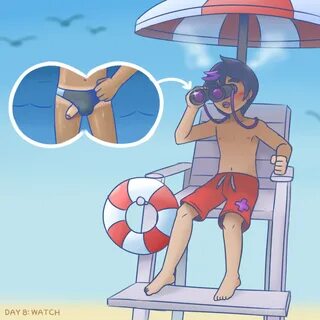 Prota didn't know much about what lifeguards are supposed to do, bu...