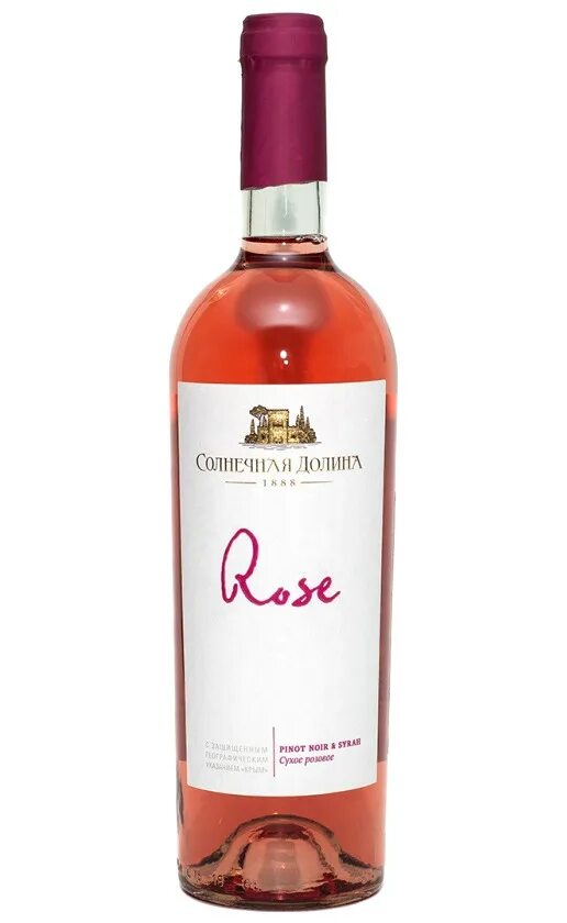 Розовое сухое вино купить. Вино Rose Солнечная Долина. Вино розовое Солнечная Долина Крым. Солнечная Долина Розе розовое сухое. Солнечная Долина вино розовое полусладкое.