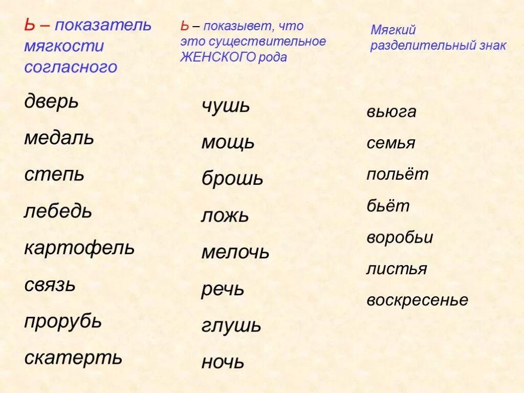 Существительные женского рода на ь. Слова женского рода с мягким знаком. Слова женского рода на ь знак. Слова заканчивающиеся на ь знак женского рода.