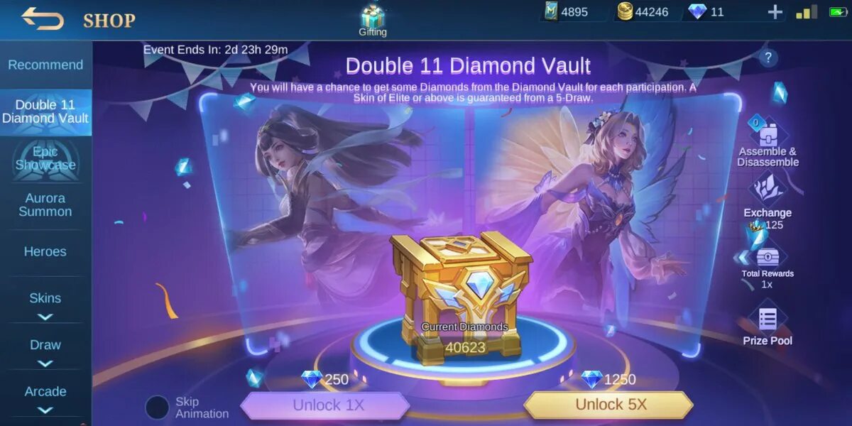 Алмазы мобайл легенд. Mobile Legends Bang Bang Алмазы. Mobile Legends Diamond Vault event. 50 Алмазов в мобайл легенд.