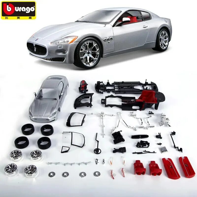 Bburago 1/24. Набор для сборки модели Bburago 1-24. Bburago BMW m5. Bburago Maserati gt Spider 1 16.