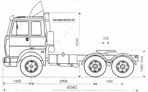 Маз расстояние. Седельный тягач МАЗ габариты. МАЗ-64229 технические характеристики. МАЗ седельные тягачи схема. МАЗ 64229 седельный тягач.