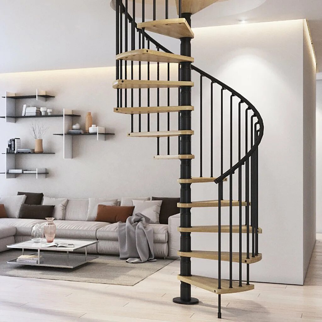 Prefabricated Stairs Outdoor Stair Railing Kits Spiral Staircase - Buy Prefabric