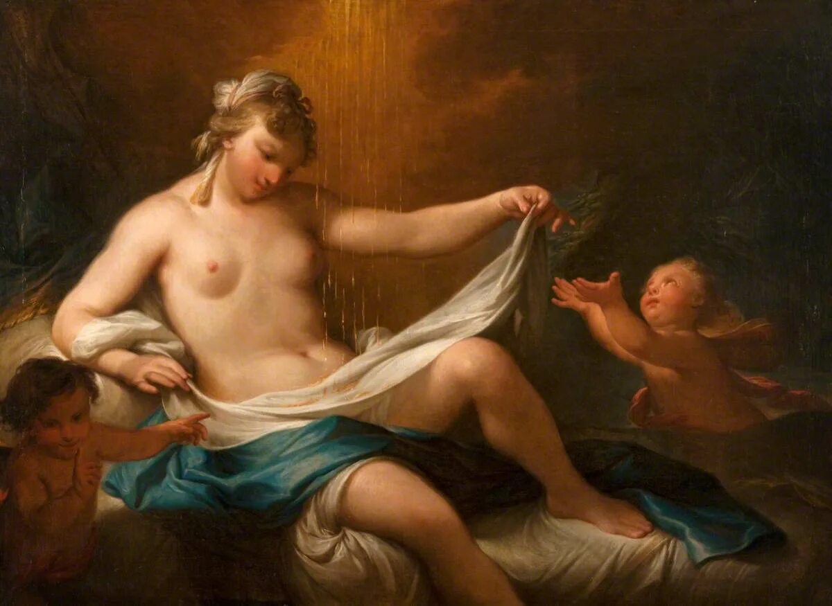 Персей вазопись. Зевс дождь. Зевс золотой дождь. Корреджо юпитер и ио. Зевс золотым дождем картина.