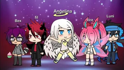Gacha бабочка