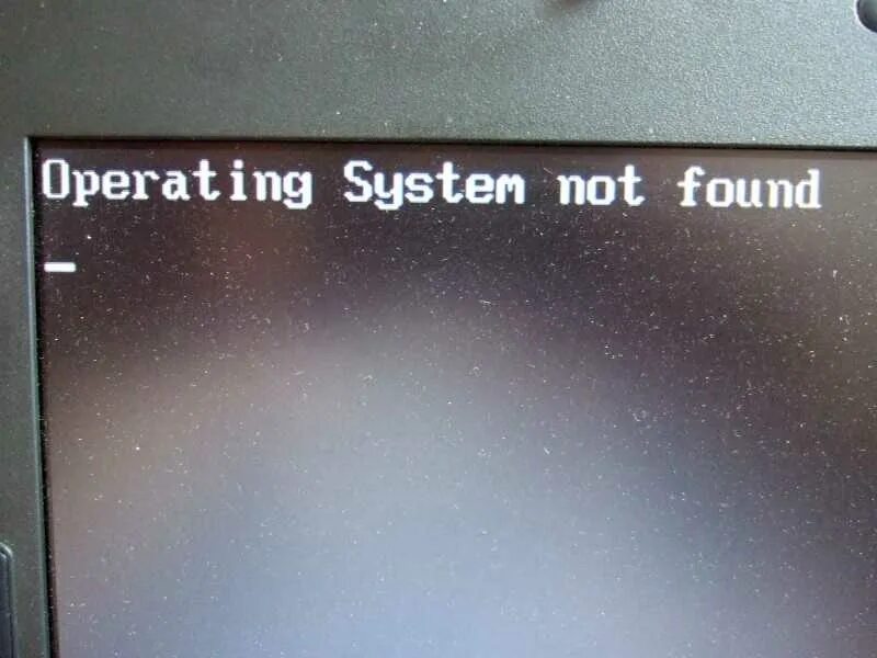 Ошибка загрузки операционной. Операционная система не найдена. Operating System not found на ноутбуке. Ошибка Operation System not found. Operation System not found на ноутбуке.