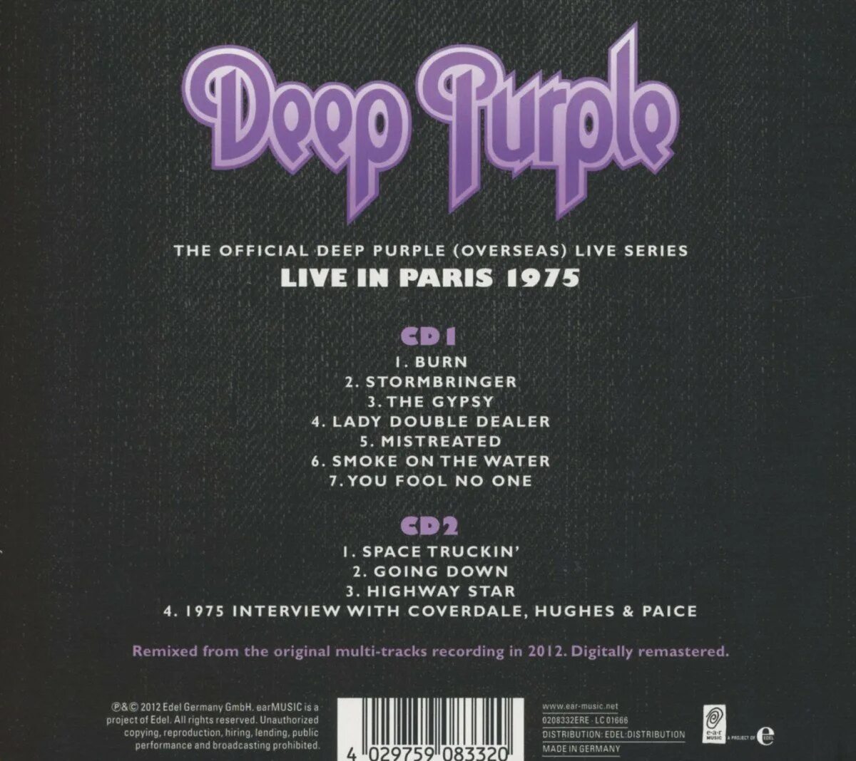 Deep purple live at montreux 2011. Deep purple "graz 1975". Deep purple paris 1975 lp booklet. Deep purple live. Deep purple paris 1975.