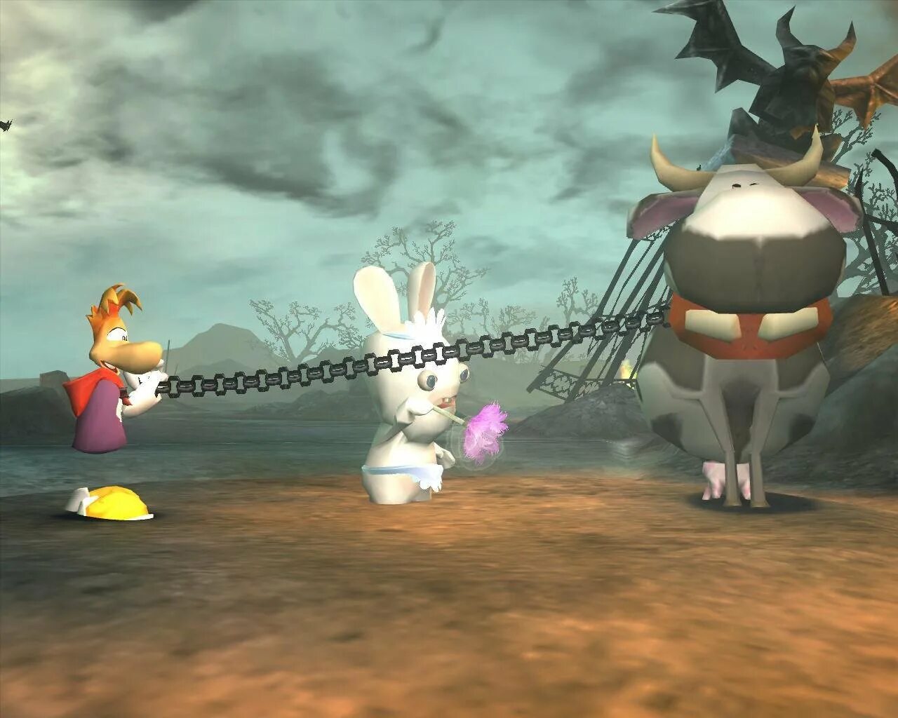 Как называется игра зайцы. Rayman: бешеные кролики. rayman rabbits игра. rayman raving rabbids игра. рейман и кролики 2.