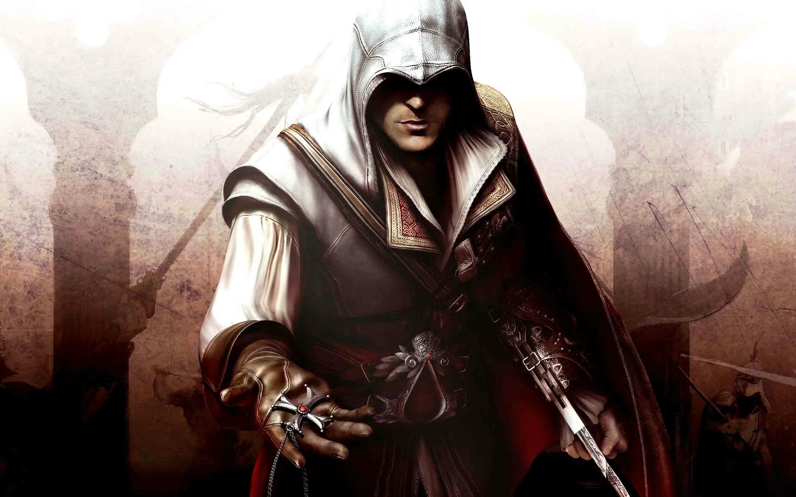 Assasın creed 2. Ассасин Крид 2 Эцио. Ассасин Крид 2 Эцио Аудиторе. Эцио ассасин 2 Постер. Assassin's Creed 2 обои.