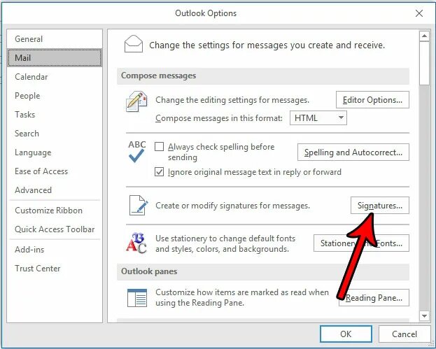 Как создать подпись в аутлук. Подпись аутлук 2016. Подпись в Outlook 2016. Добавить подпись в Outlook 2016. Как сделать подпись в Outlook.