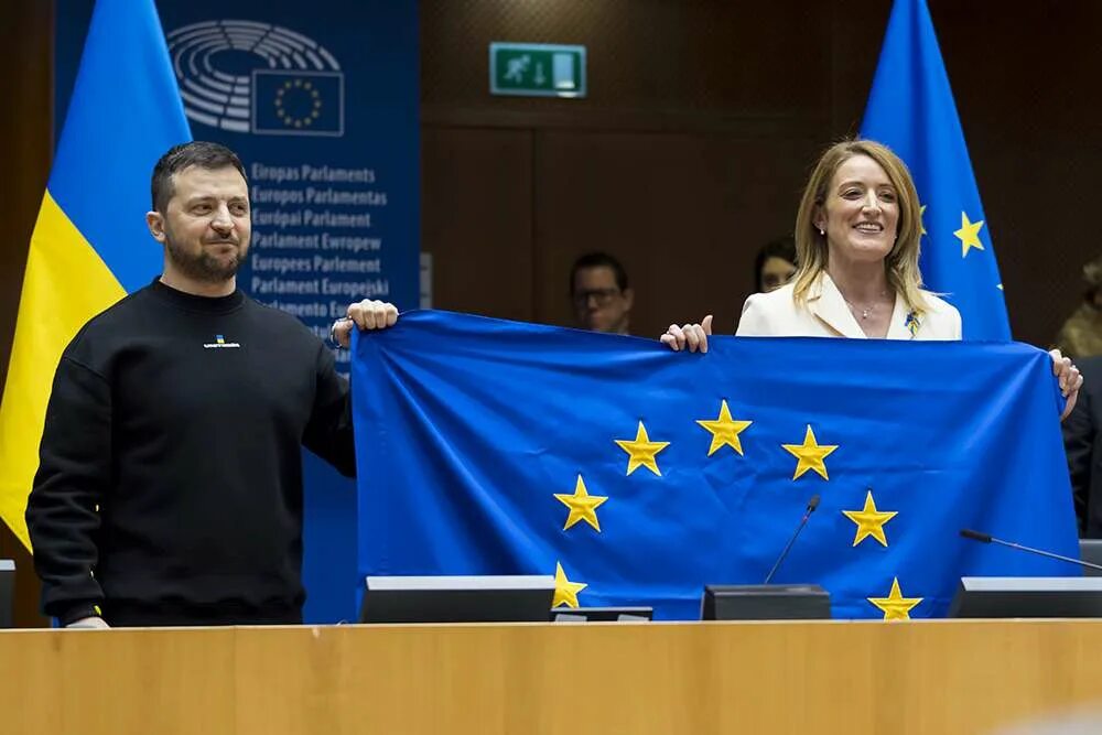 Выступление в европарламенте