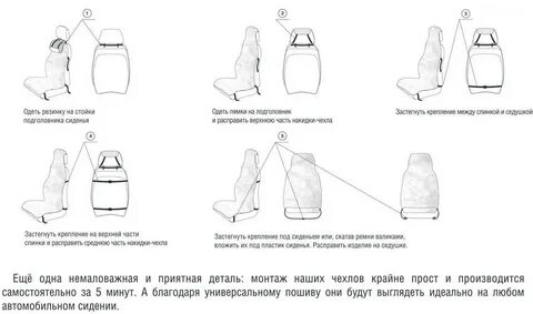 Чехлы для авто своими руками: совсем не трудно.