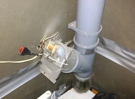 Вытяжка в гараж из канализационных труб
