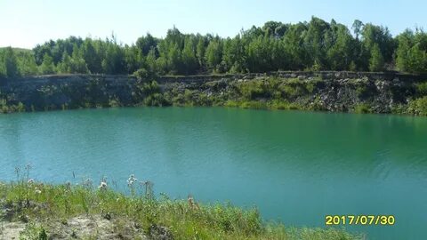 Голубое озеро пригорское