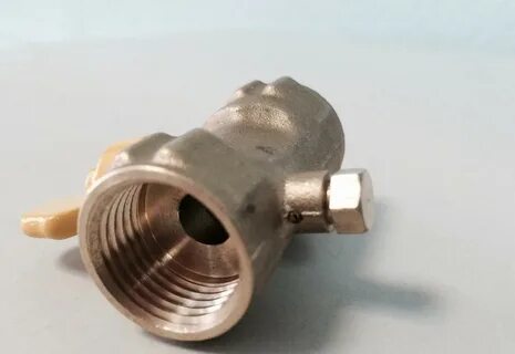Шаровой кран для спуска воздуха
