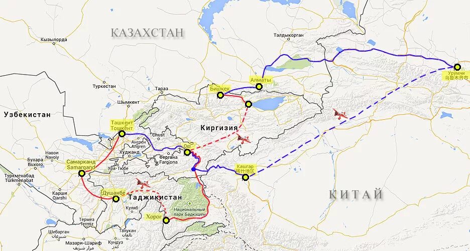 Аэропорты средней азии. Таджикистан и Узбекистан на карте. Киргизия и Узбекистан на карте. Киргизия Узбекистан Таджикистан на карте. Автодороги Таджикистана карта.