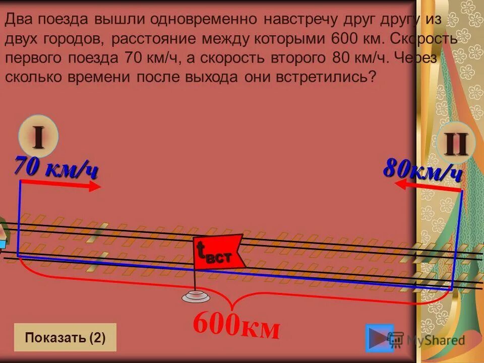 Навстречу друг другу едут поезда. Два поезда вышли навстречу друг другу. Из 2 городов одновременно навстречу друг другу. 2 Поезда вышли одновременно навстречу друг другу. Из двух городов навстречу вышли два поезда.