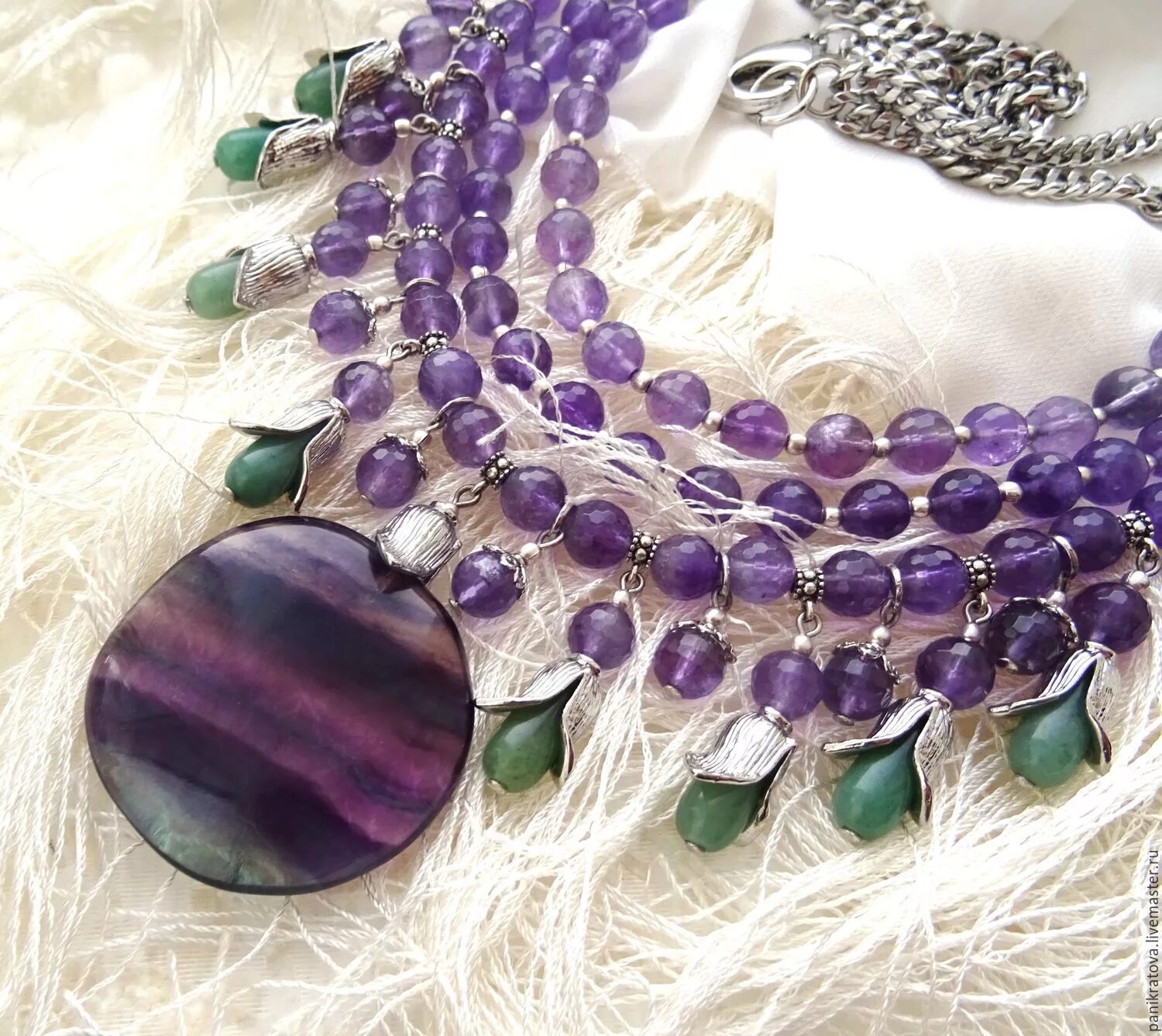 Big!! Be Spectacular Fluorite Sterling Silver Pendant Sterling silver pendants, 