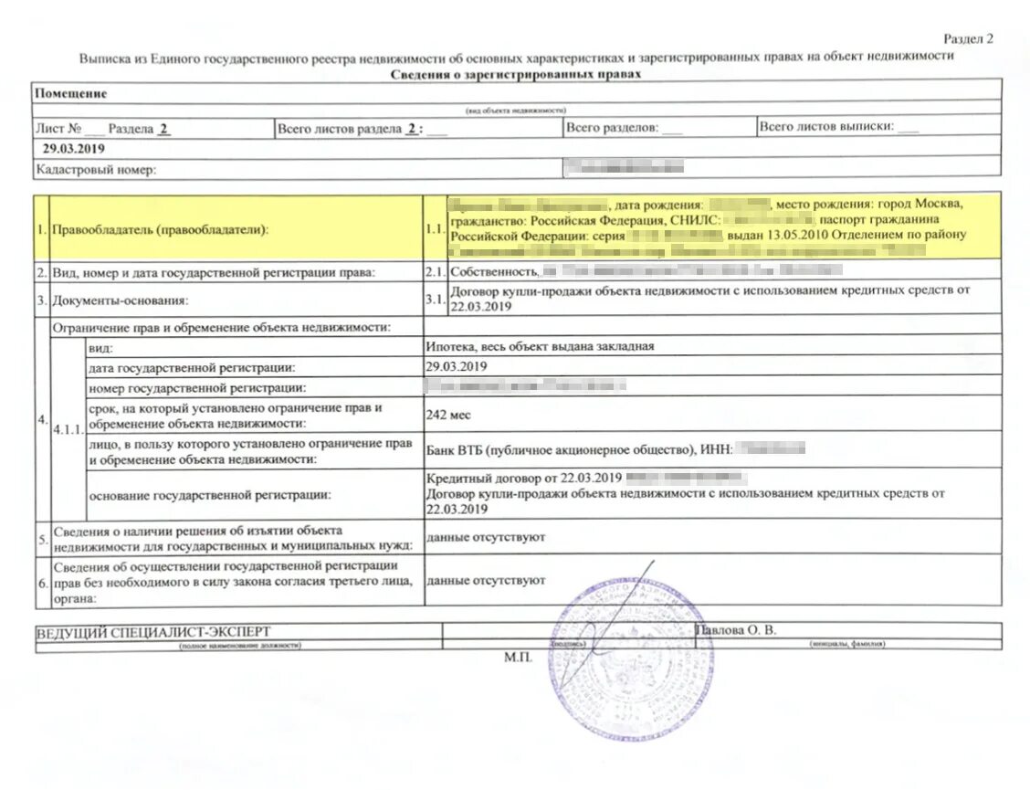 Информация о земельном участке в собственность
