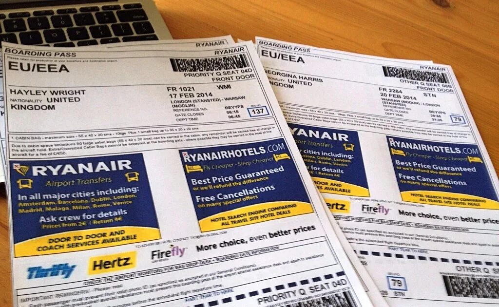 Купить авиабилеты ryanair. Ryanair билеты. Посадочный талон Ryanair. Райнэйр авиабилеты. Электронный билет на самолет Ryanair.