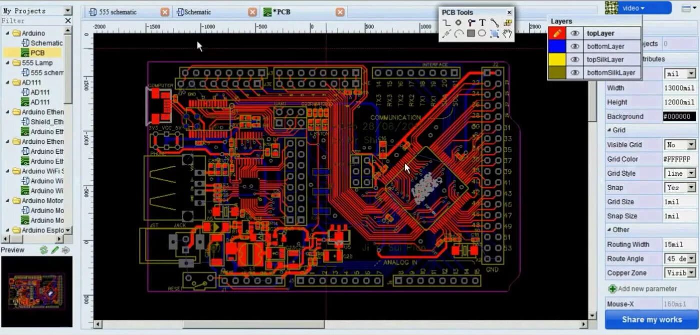 Easyeda платы. Проектирование печатных плат в easyeda. stm32 pcb design. симуляция электронных схем easyeda. печатная плата easyeda.