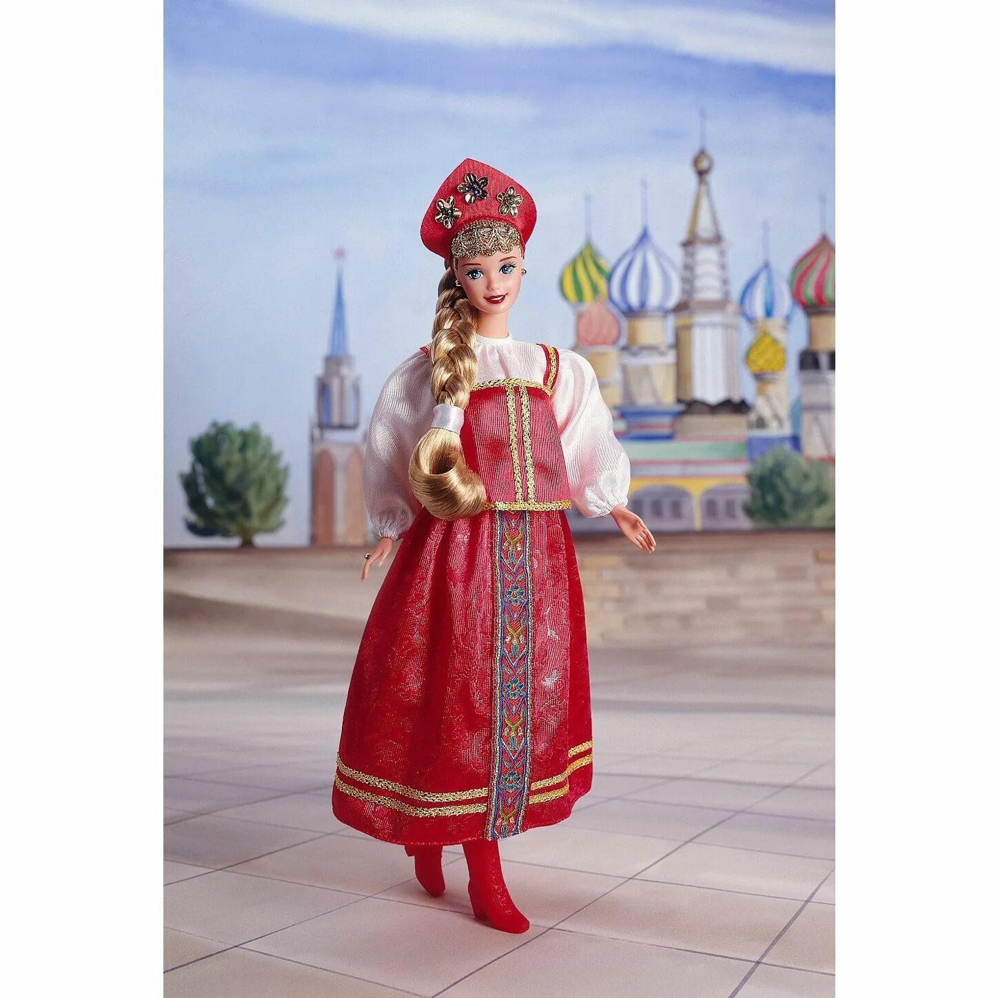 Кукла русском сарафане. Кукла barbie russian (барби россия). русская барби в кокошнике. костюм русской красавицы. наряды русских красавиц.