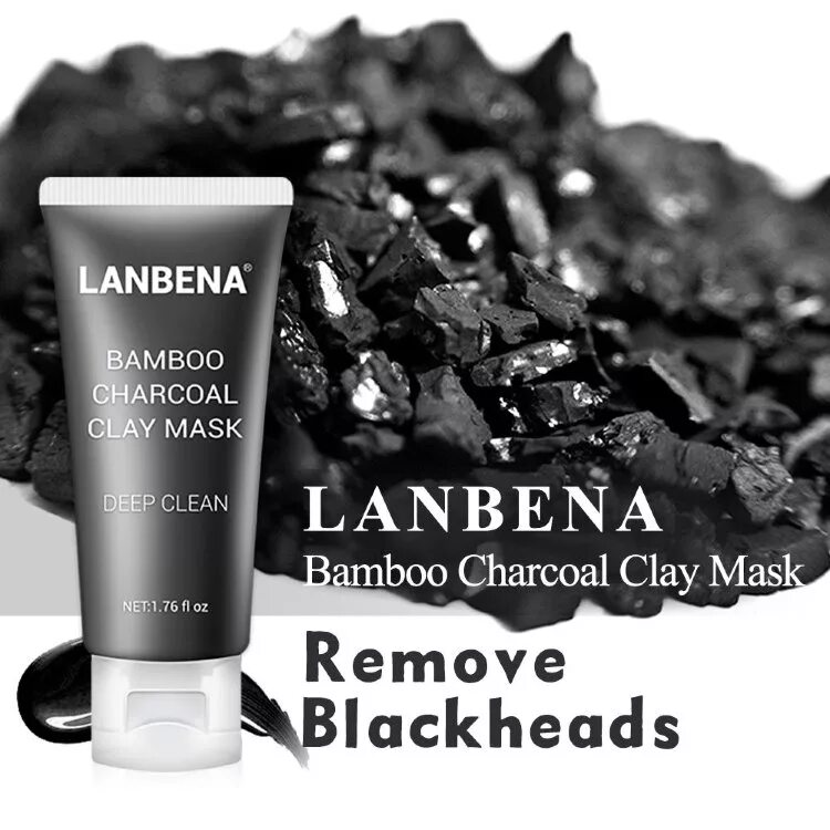 Маска эффективная отзывы. Bamboo Charcoal Deep. Маска Ланбена. Глиняная маска Charcoal. Charcoal Clay Mask маска с углём.