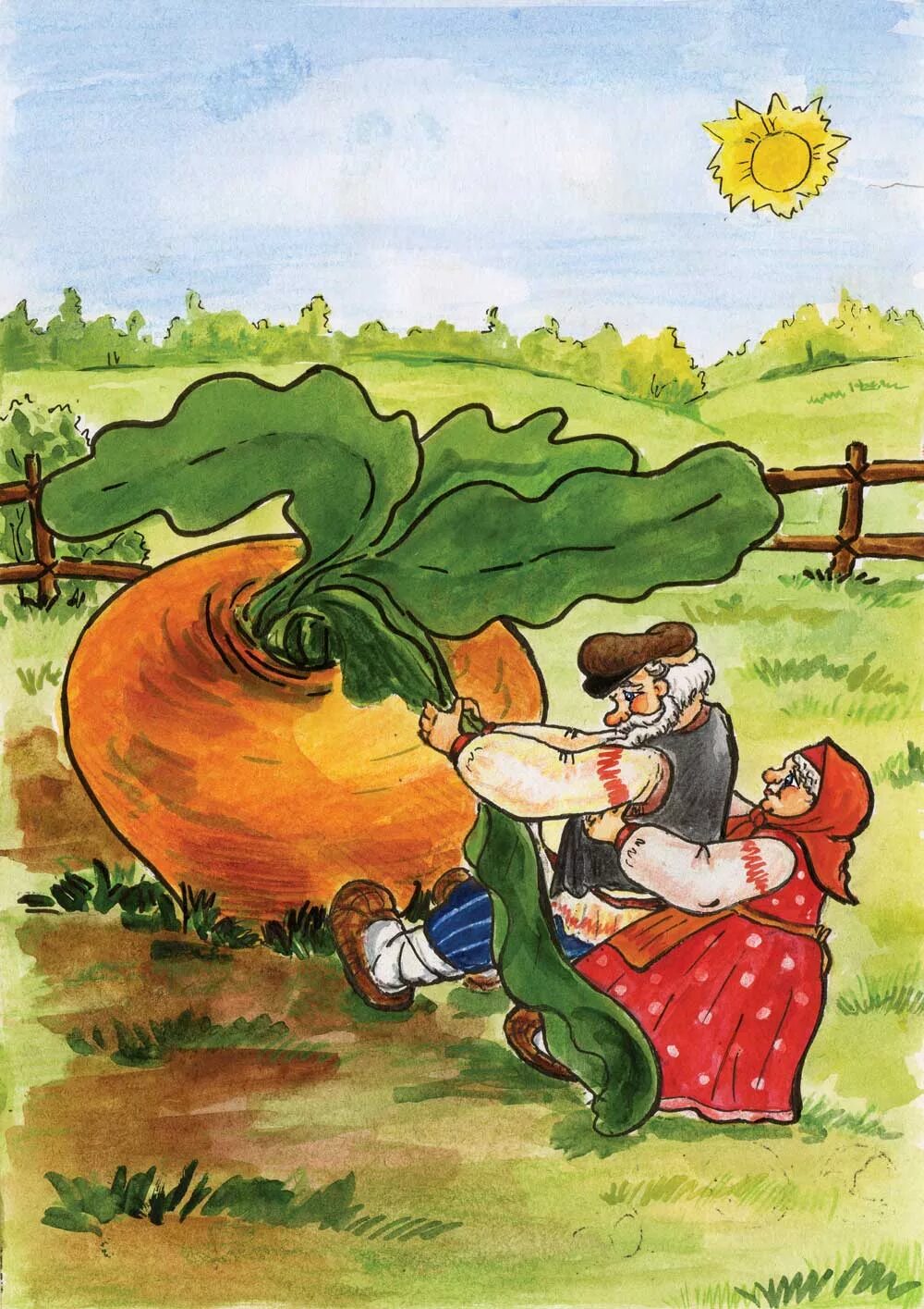 Репка вырастет. Репка. русские народные сказки. рнс репка. иллюстрация к сказке репка. сказка &quot;репка&quot;.