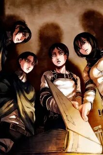 " Eren X Mikasa, Armin, Titan Shifter, Hange Zoë, Attack On Titan Funn...