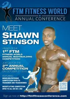 Shawn Stinson, winner of the 1st bodybuilding competition for Transmen! 