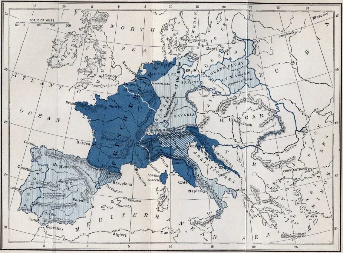 Империя Наполеона Бонапарта карта. Французская Империя 1812. Карта Европы 1812 года Наполеон. Карта Европы наполеоновские войны.