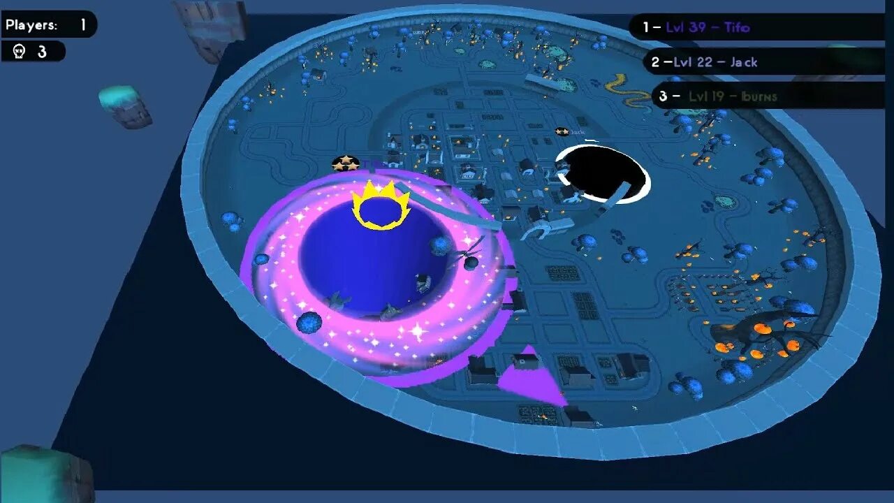 Io. Hole. Эволюция  злой дырки. Io. Игра дыра ио.