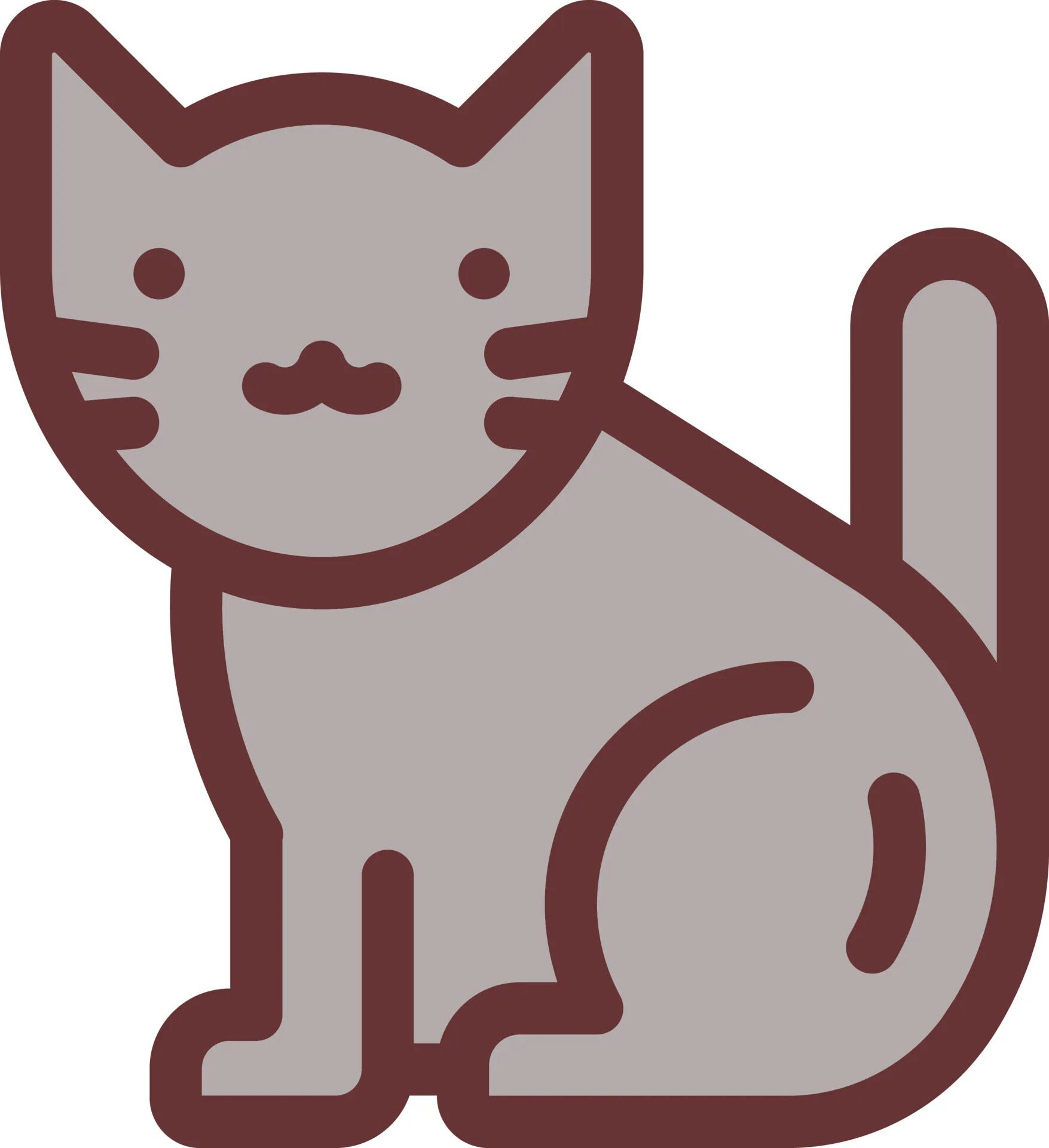 Cat icon. Котик иконка. Значок кошечка. Кошка пиктограмма. Значок "кошка".
