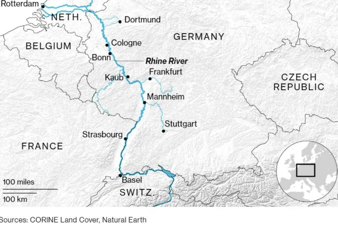 Рейн протекает через. Бассейн реки Рейн на карте. Река Рейна на карте. Река Рейн на карте Германии. Реки Рейн и Рона на карте.