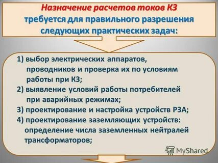 Назначение расчетов
